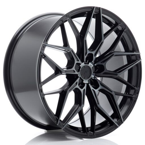 Japan Racing JR46 20 Zoll 9J ET20-35 Black Machined w/ Tinted Face Blank (5-Loch Wunschlochkreis)
