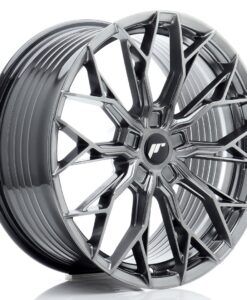 Japan Racing JR49 16 Zoll 7J ET20-42 Hyper Black Blank (4-Loch Wunschlochkreis)