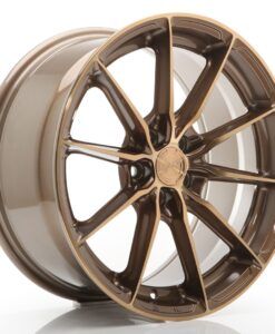 Japan Racing JR37 17 Zoll 8J ET20-40 Platinum Bronze Blank (5-Loch Wunschlochkreis)