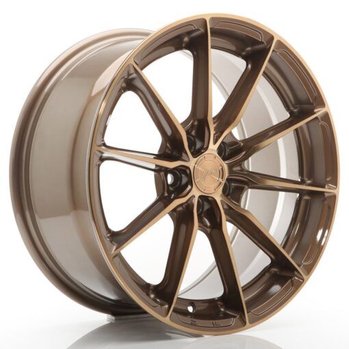 Japan Racing JR37 17 Zoll 8J ET20-40 Platinum Bronze Blank (5-Loch Wunschlochkreis)