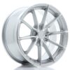 Japan Racing JR37 17 Zoll 8J ET20-40 Silver Machined Face Blank (5-Loch Wunschlochkreis)