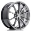 Japan Racing JR37 18 Zoll 8J ET20-45 Hyper Black Blank (5-Loch Wunschlochkreis)