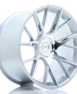 Japan Racing JR42 20 Zoll 11J ET20-35 Silver Machined Face Blank (5-Loch Wunschlochkreis)