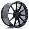 Japan Racing SL02 19 Zoll 10.5J ET15-57 Matt Black Blank (5-Loch Wunschlochkreis)