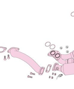 Alternative view of Fujitsubo Super EX Basic Version Krümmer inkl. Kat für Toyota GT86 / Subaru BRZ