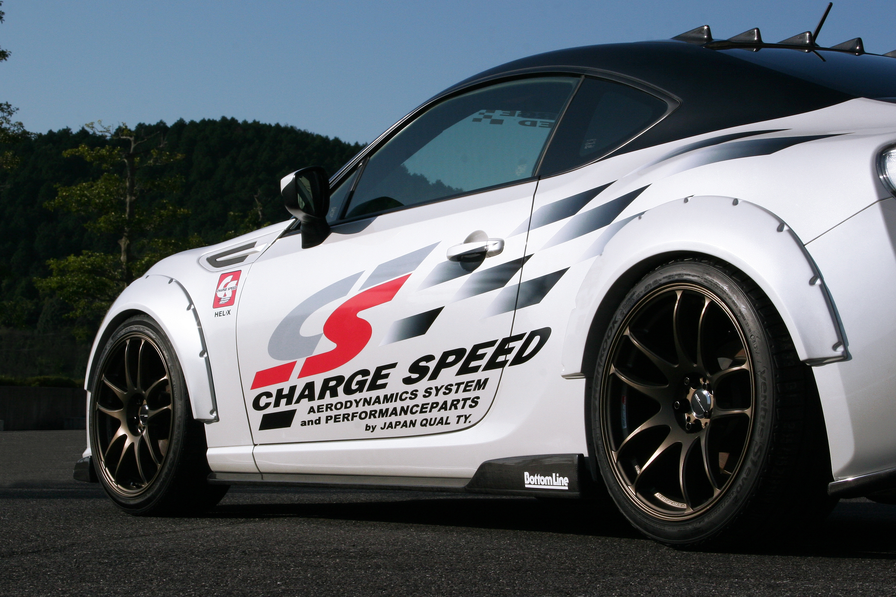 Subaru BRZ/ Toyota GT86 Bottomline Type 2 Fender Flares (FRP) JV